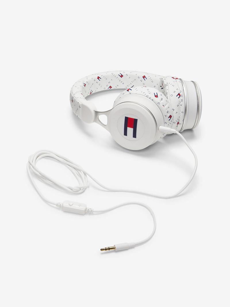 Fiú Tommy Hilfiger Flag Headphones Technology Fehér | HU 2386LIS